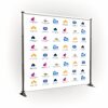 step and repeat backdrop banner fabric