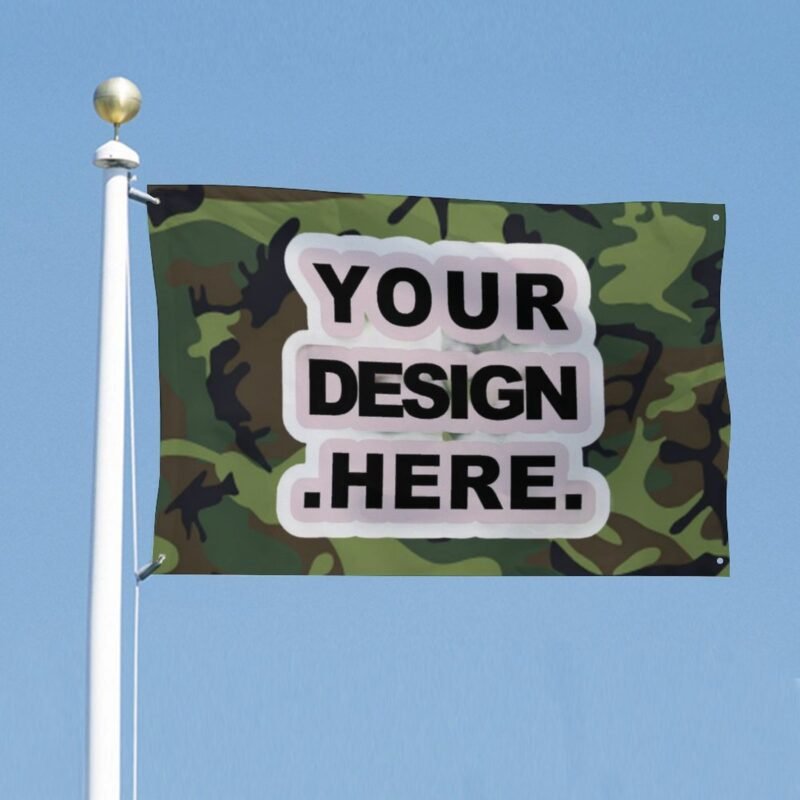 Design Custom Flag with Four Grommets (60x96 in)