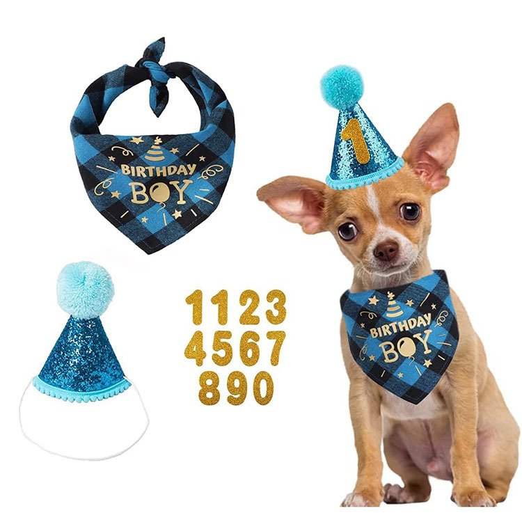 Pet Birthday Hat Dog Party Decoration Prop